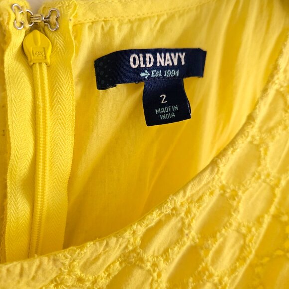 Yellow Patterned Sundress - Picture 2 of 3